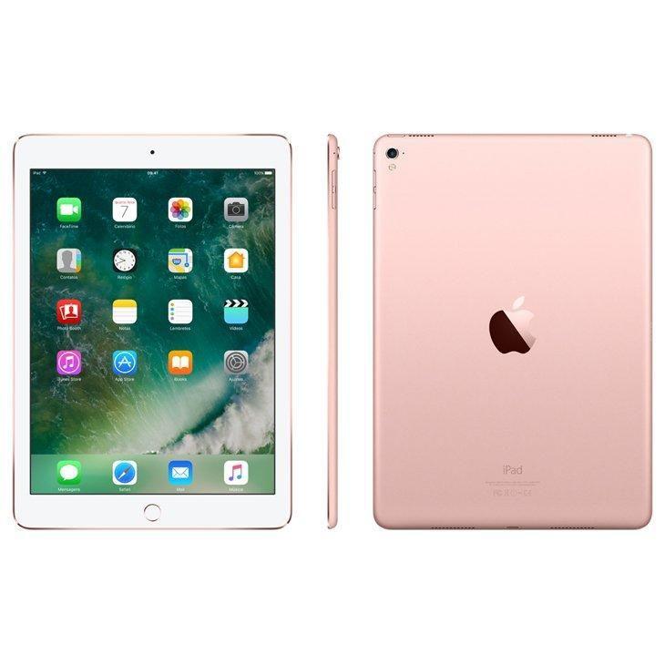 iPad Pro Apple, Tela Retina 9.7”, 128GB, Ouro Rosa, Wi-Fi
